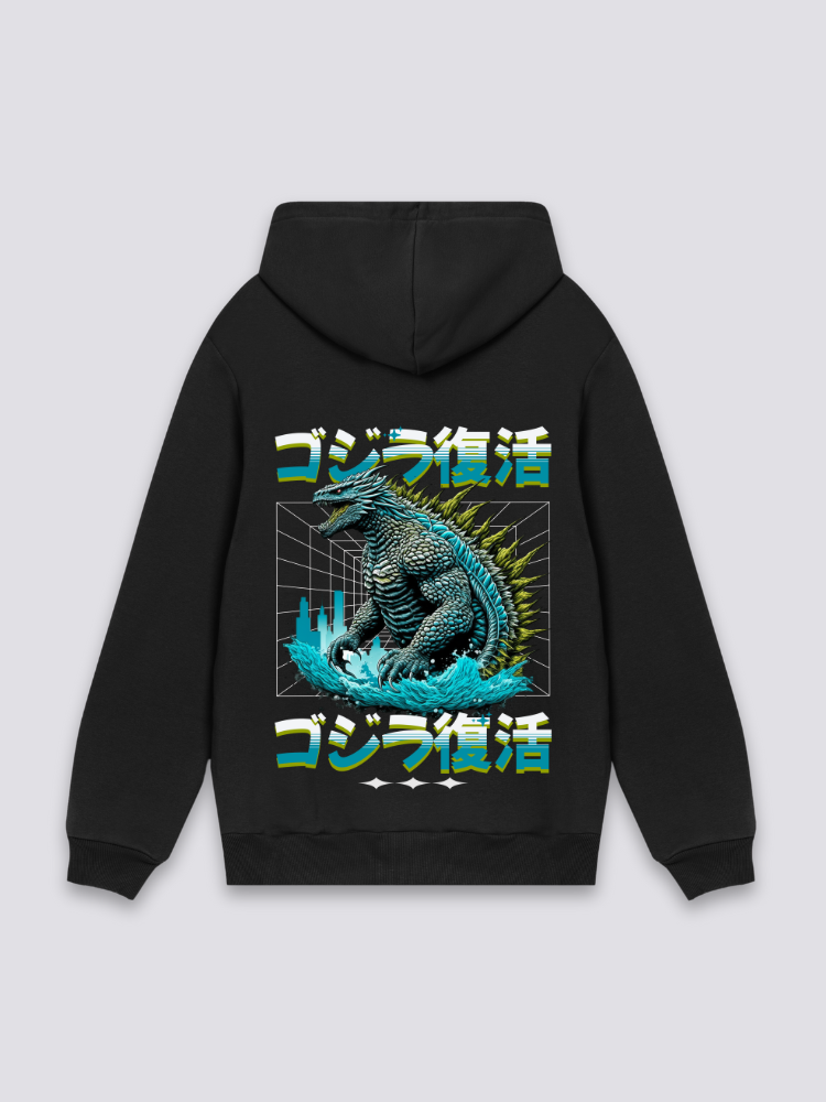 コジロー Godzilla Hoodie | Japan-Clothing