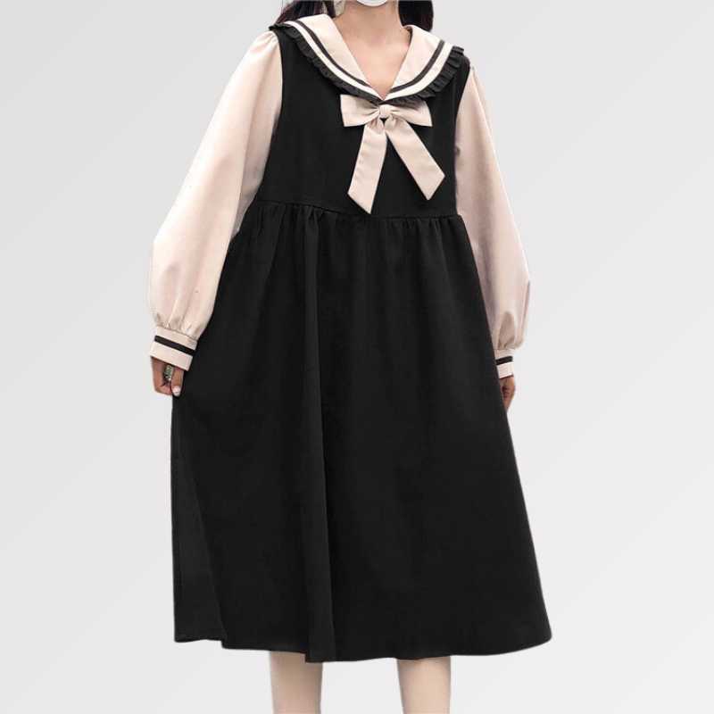 Japanese Kawaii Dress | Japan-Clothing Black / S Japanese Kawaii Dress | Japan-Clothing Black / S