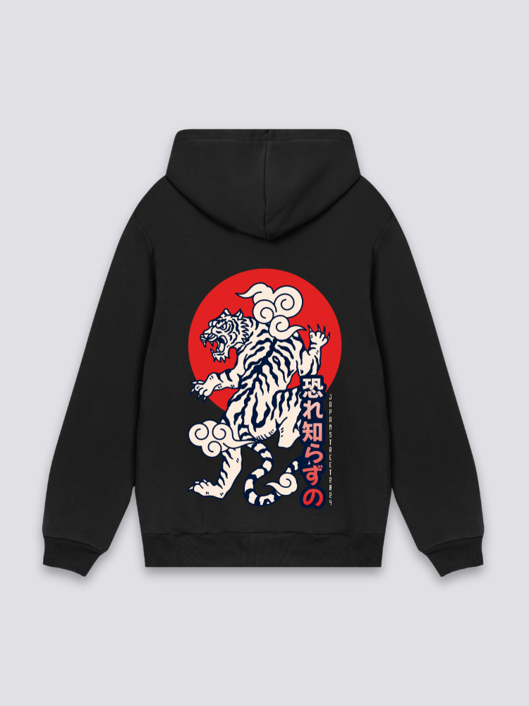 Japanese Tiger Hoodie Japan Clothing