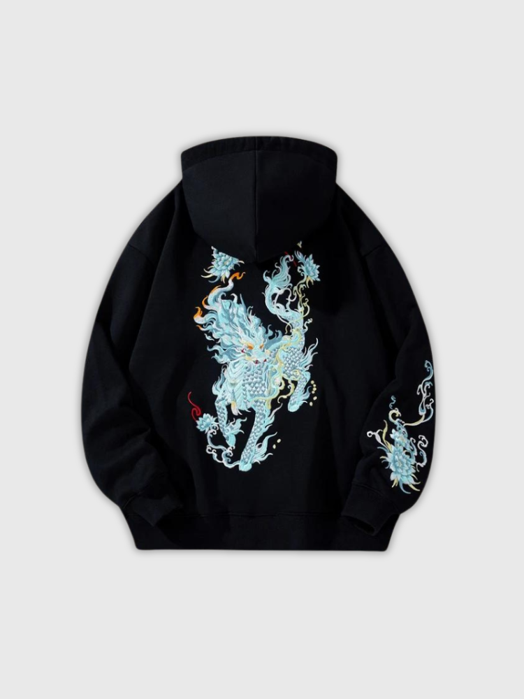 Embroidery Design Hoodie