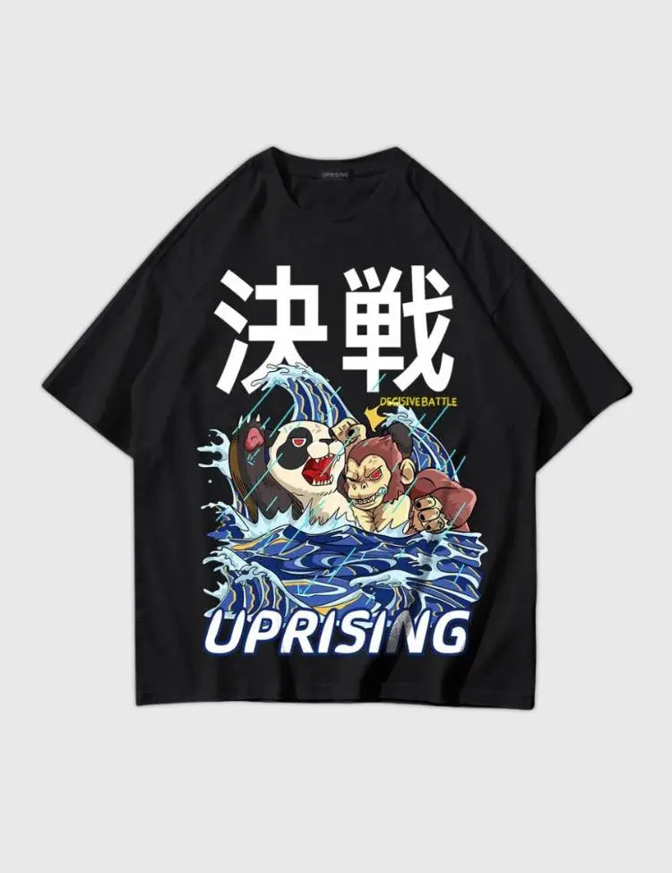 The Japanese aesthetic shirt representing a nun with a modern and rebellious style