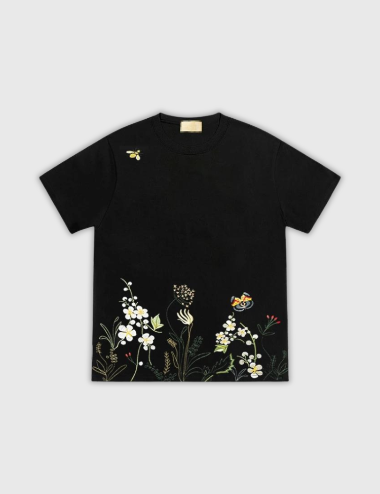 Japanese Embroidered T-Shirt