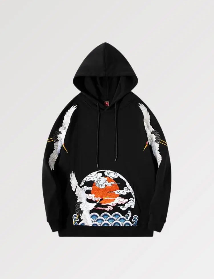 Hit the streets to graffiti with our japanese hoodie streetwear