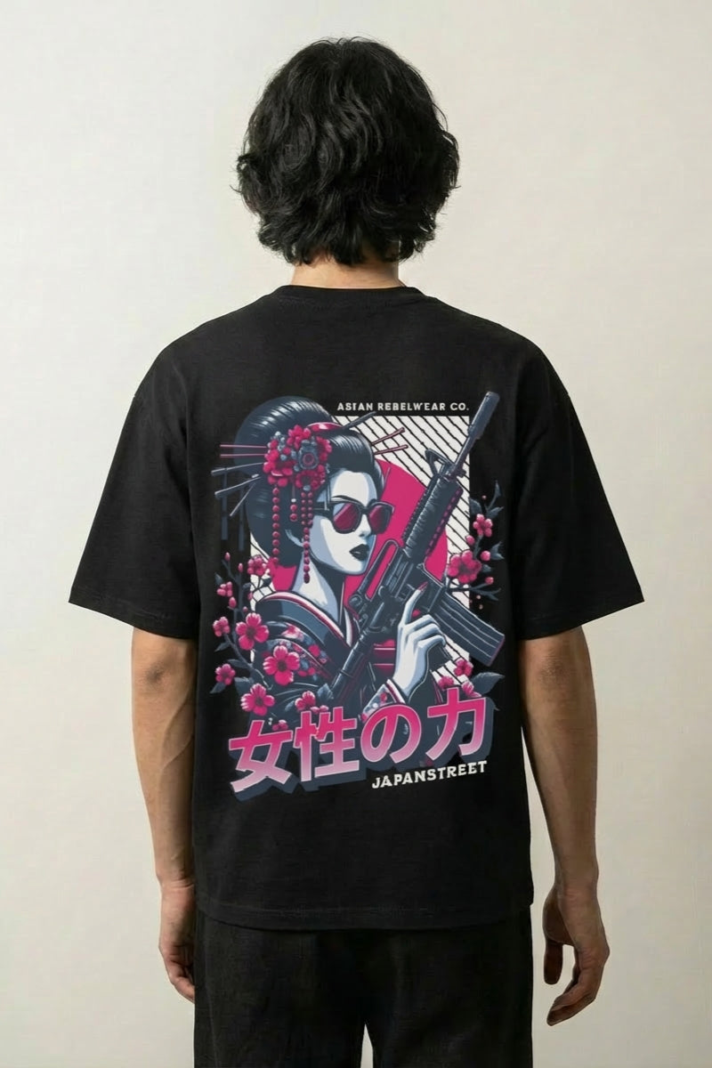 Japanese Streetwear T-Shirt, Geisha | Japan Clothing – JAPAN CLOTHING