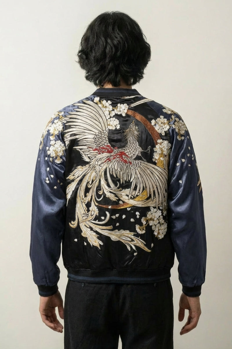 Phoenix Sukajan Tsukikage, Embroidered | Japan Clothing – JAPAN