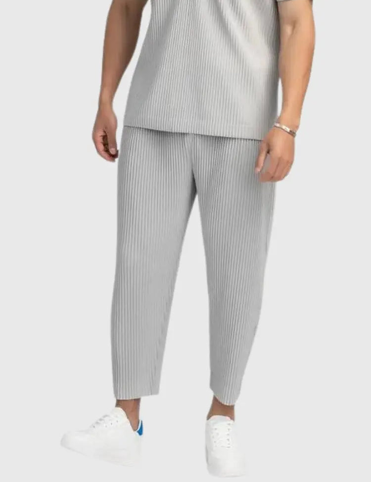 Pleated Pants Mens