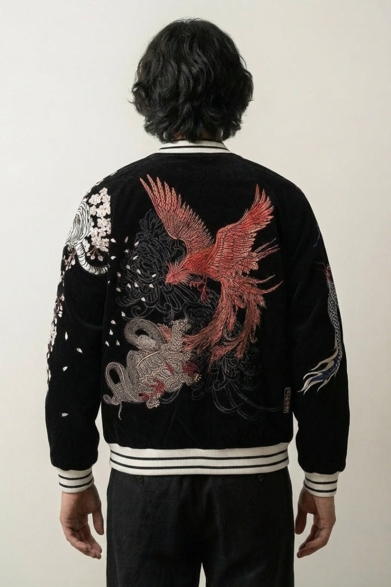 Sukajan Bomber, Eagle & Dragon Jacket | Japan Clothing – JAPAN