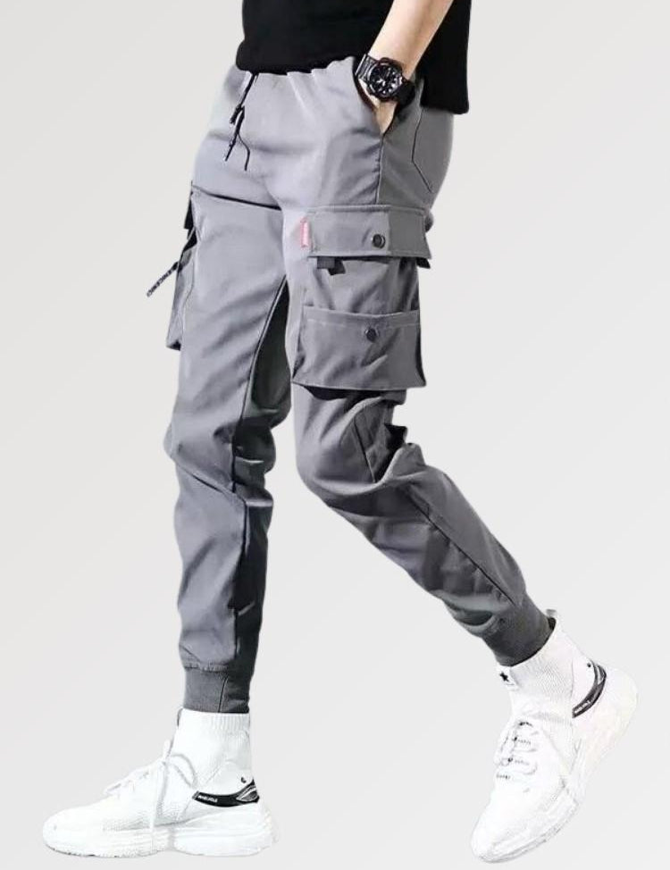 cargo pants gray