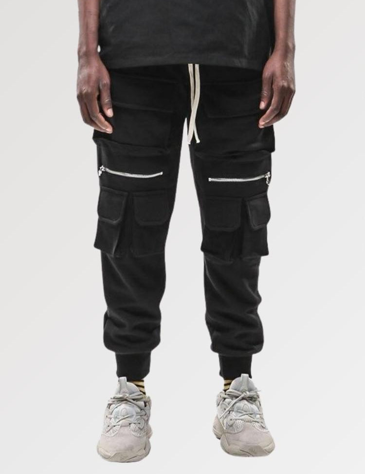 cargo pants zip pockets
