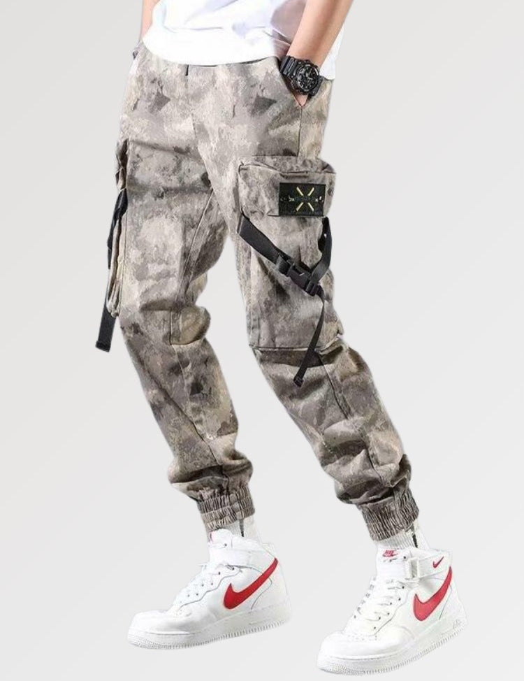 cargo pants with straps