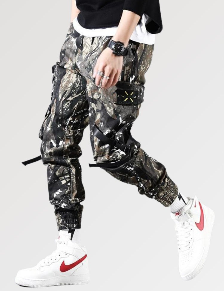 Cargo Pants with Straps 'Hakiko'