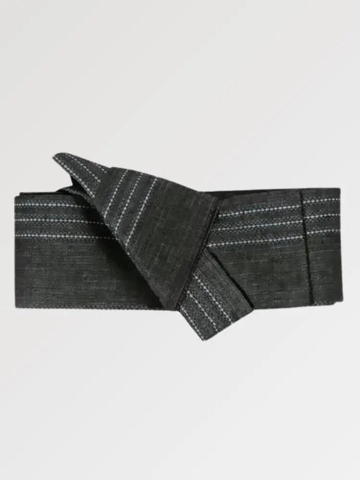 grey obi belt for men
