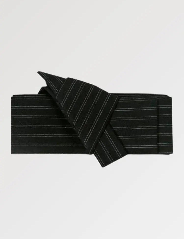 A thick cotton obi belt for men to equip your yukata or kimono