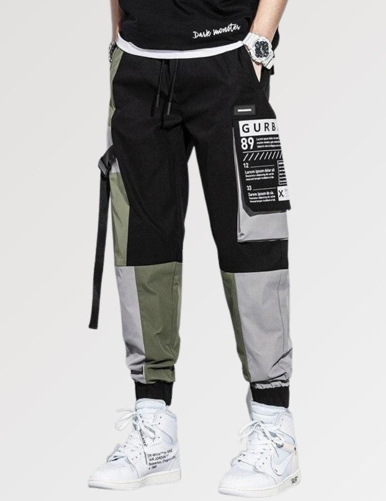 elastic cargo pants