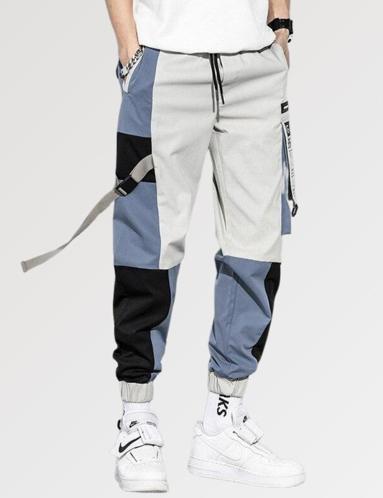 Elastic Cargo Pants 'Harajuku District'