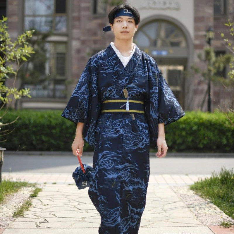 Men's Yukata Kimono 'Shinoya