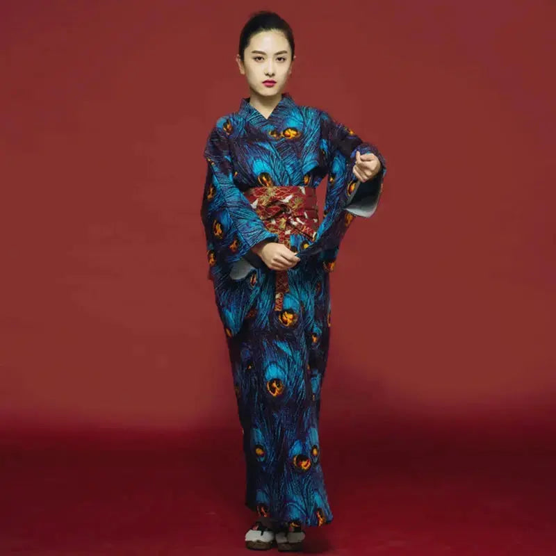 Women's Japanese Style Kimono 'Sanaé'