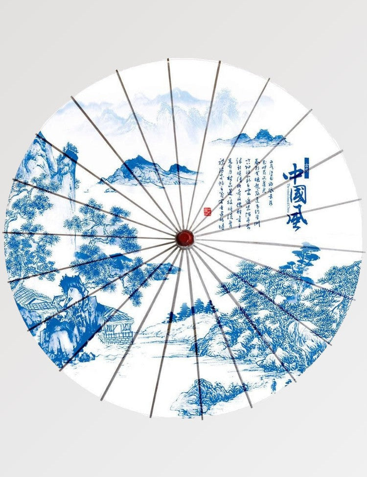 Japanese garden umbrella