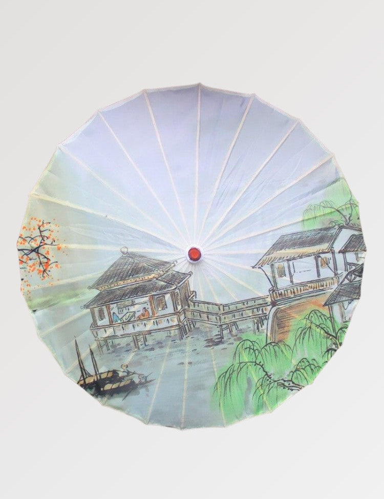 Japanese umbrella print