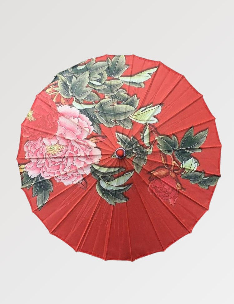 Japanese red umbrella