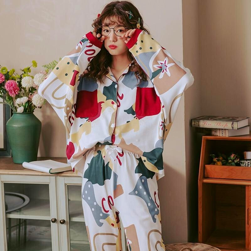 japanese pyjamas set woman
