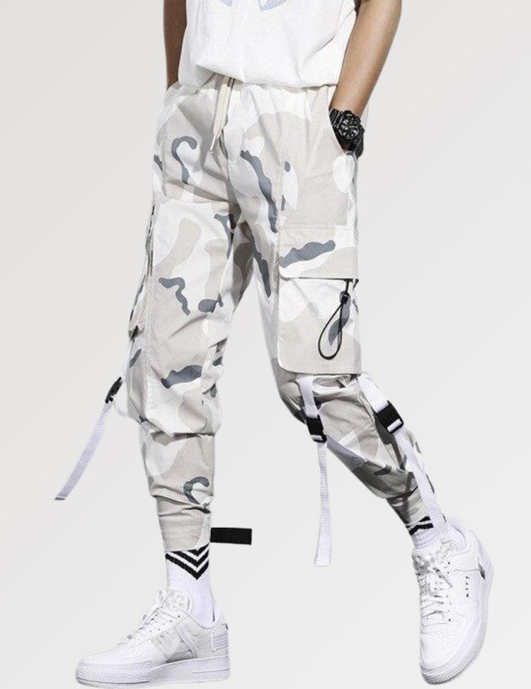 streetwear white pants