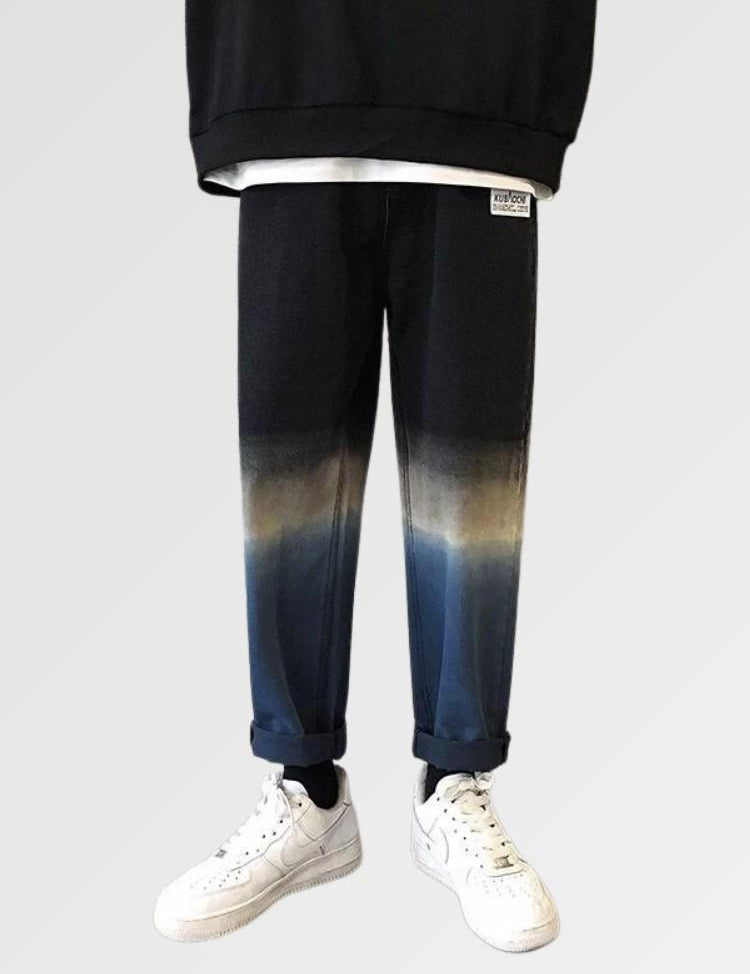 tie dye jeans with bleach