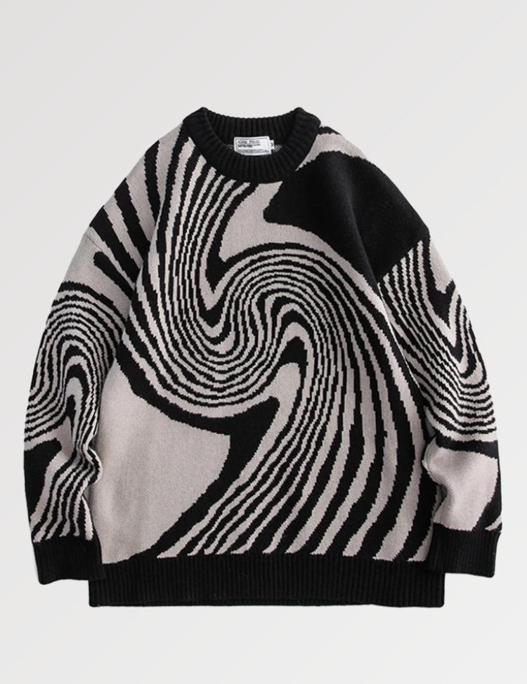 Opt for a streetwear style with the Japanese cotton sweater