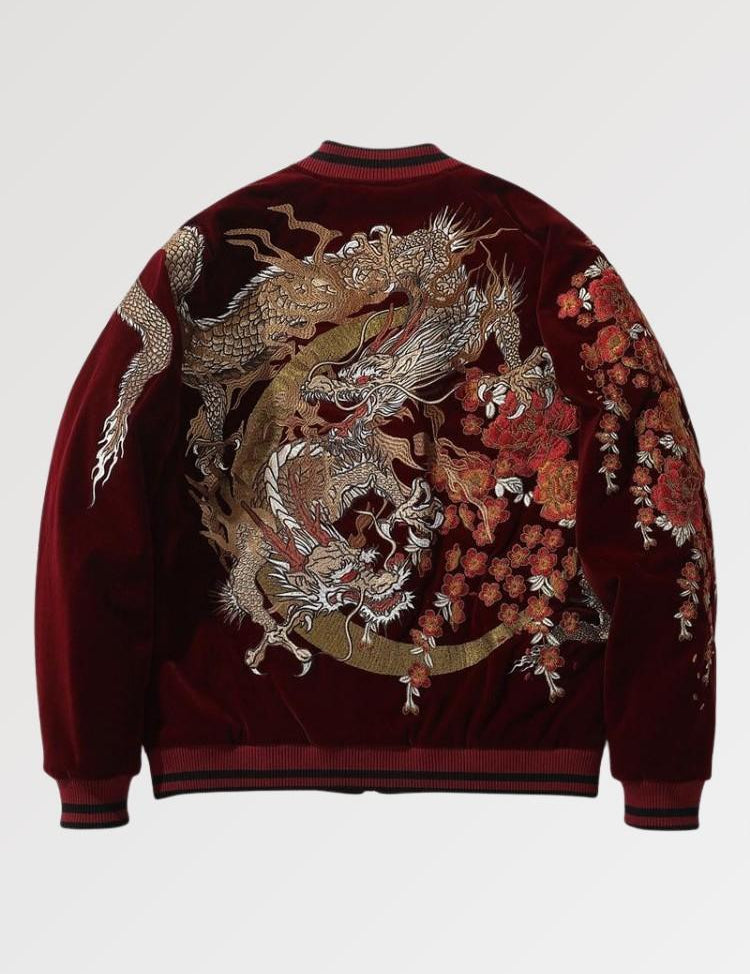 Transform your daily life and style by wearing our limited edition jacket sukajan