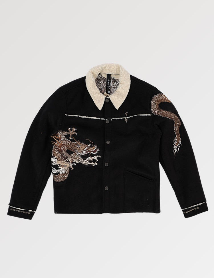 the japan sukajan jacket limited edition traditionally embroidered