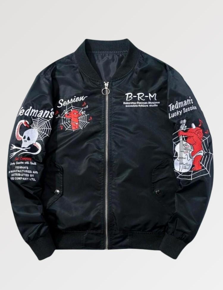 Fan of Japanese culture? This demon jacket will be the perfect piece