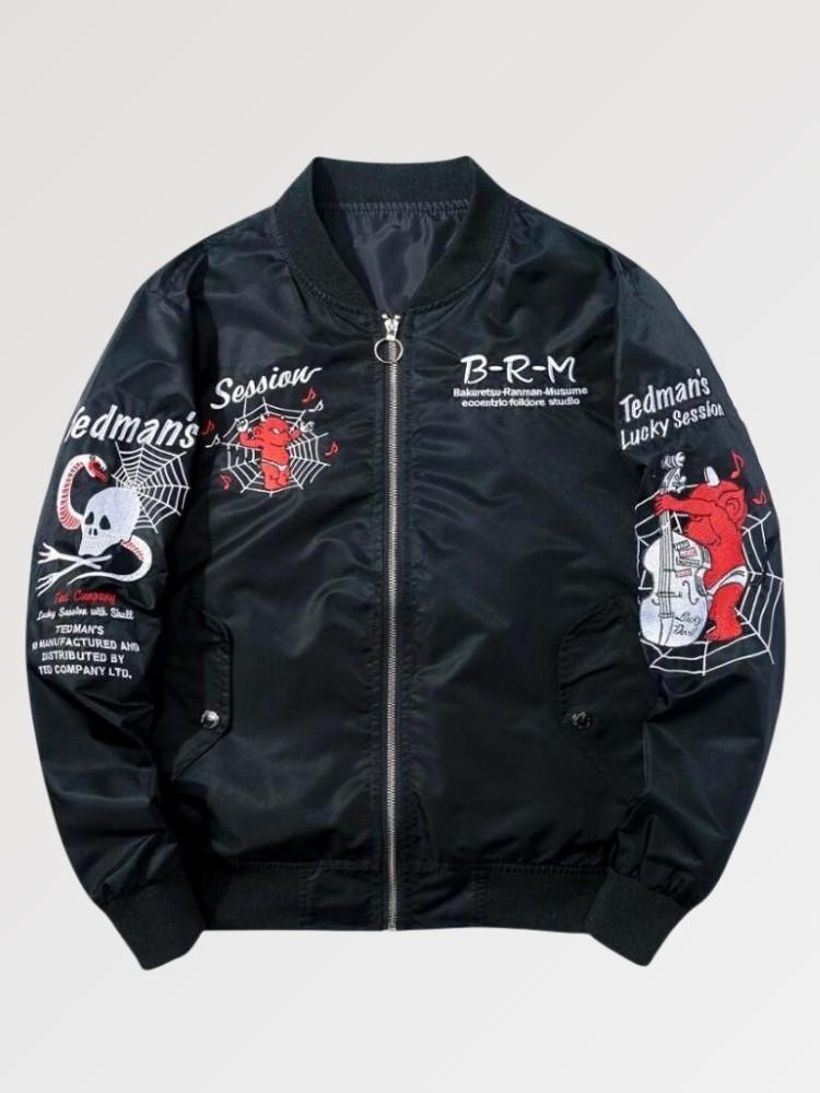 Fan of Japanese culture? This demon jacket will be the perfect piece