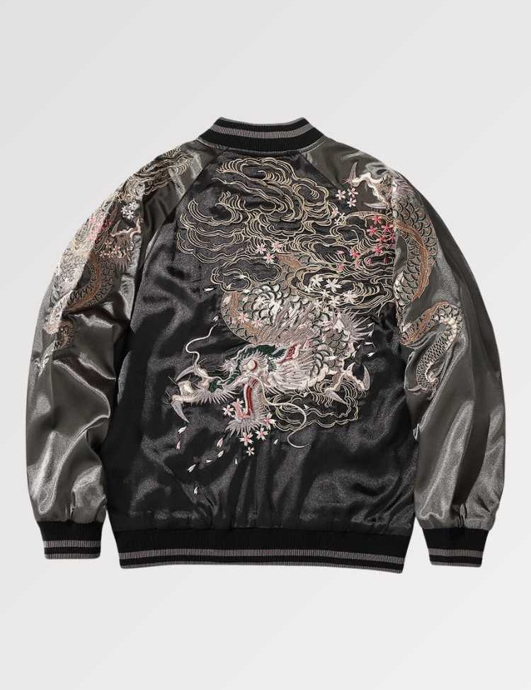 Japanese Dragon Bomber Jacket