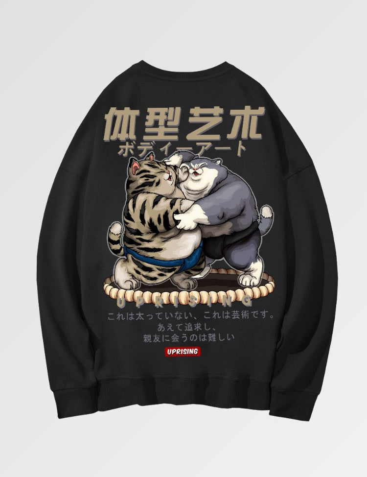 All the strong symbols of Japan are gathered on our japanese printed sweatershirt