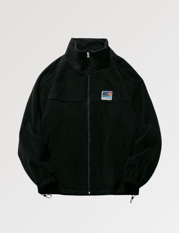 Get our latest edition of the japanese zip up hoodie with its colorful logo