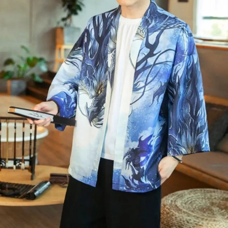 Lightweight kimono 'Kaito Edition'