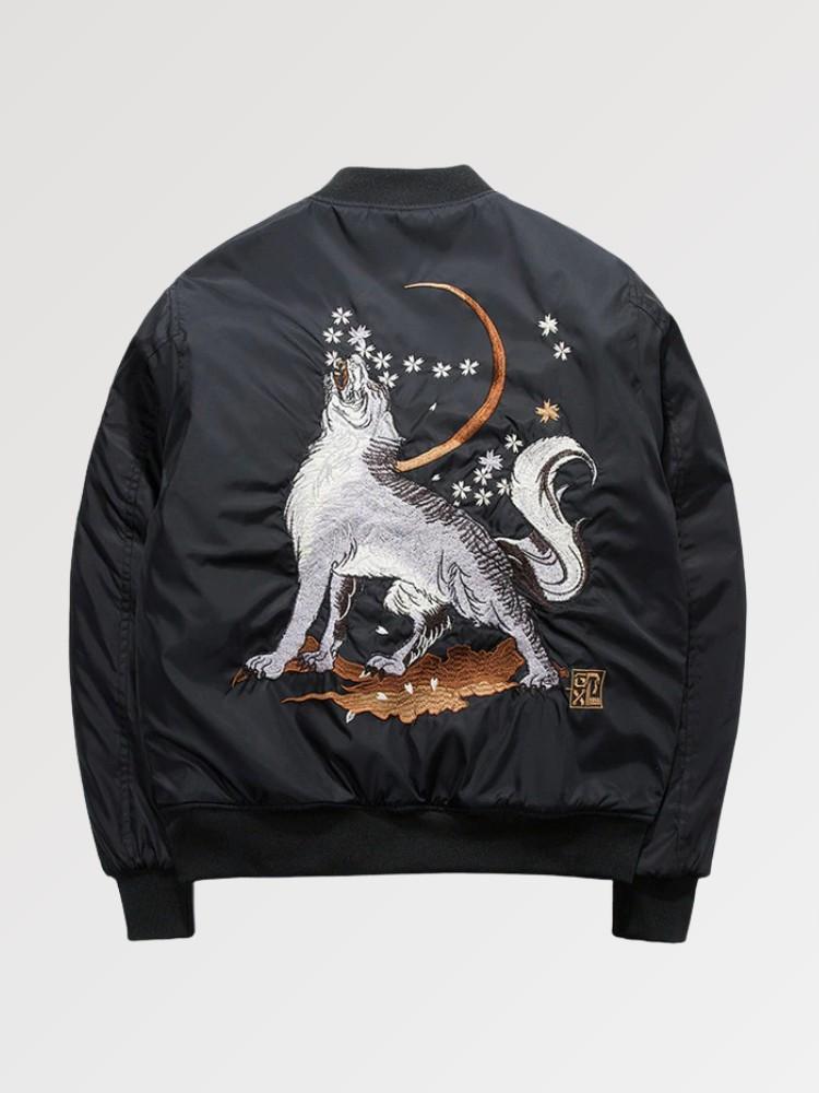 Souvenir Bomber Jacket | Japan-Clothing