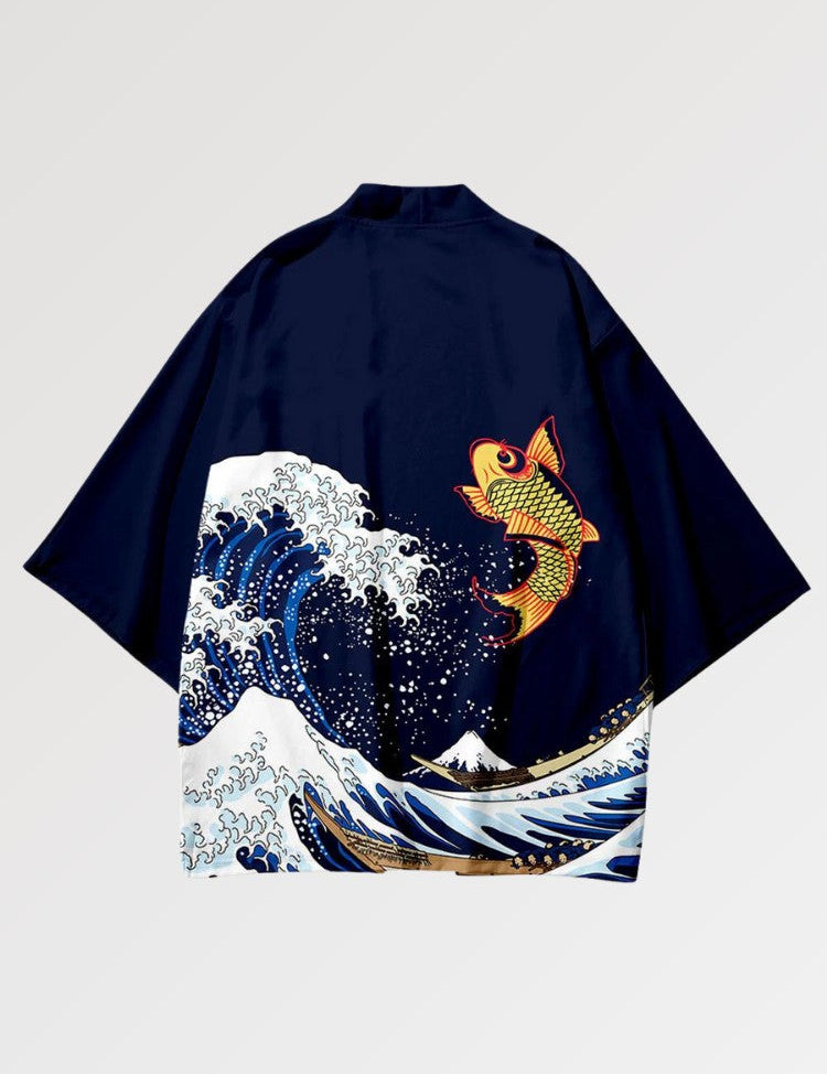 The Great Wave off Kanagawa Kimono