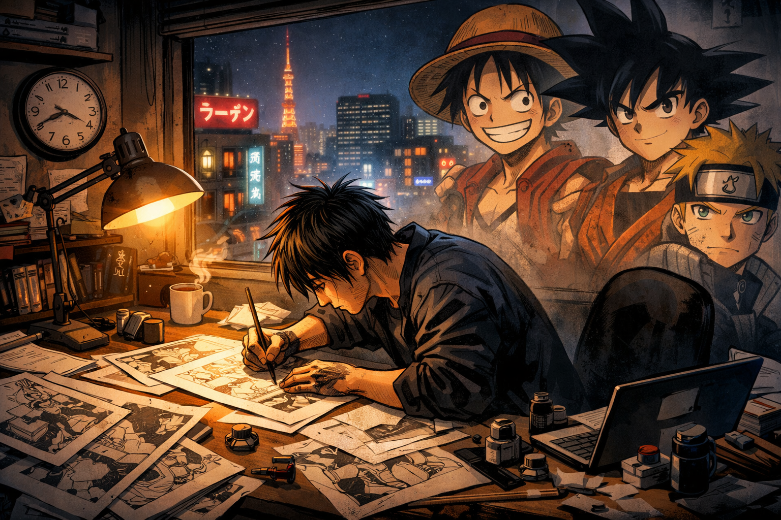 What is a Mangaka? Inside the Life of Japan’s Manga Creators