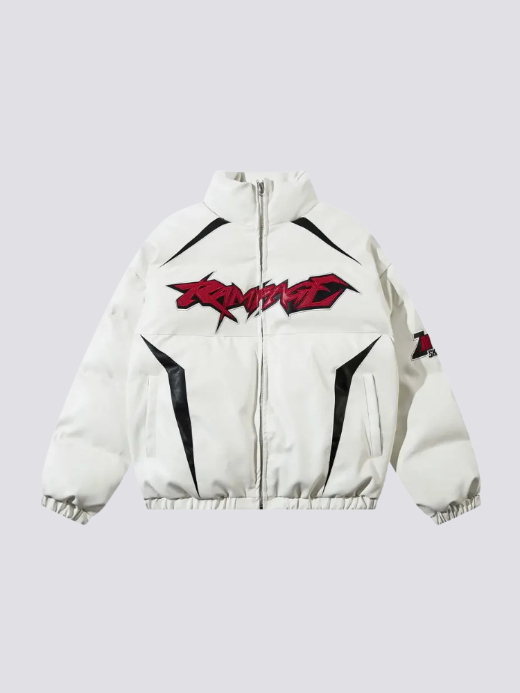 Y2K Jacket Zip Up - 生命の祈り