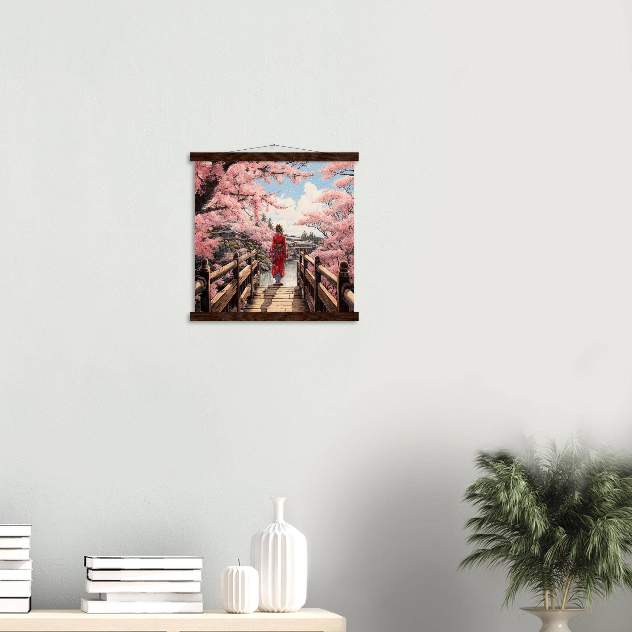 Japanese Cherry Blossom Painting 'Sakura'