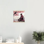 Japanese painting Sakura 'Samurai'