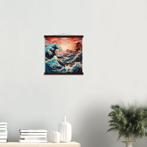 The Wave Japanese Painting &