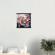 Japanese Koi Fish Painting 'Tetsuki'