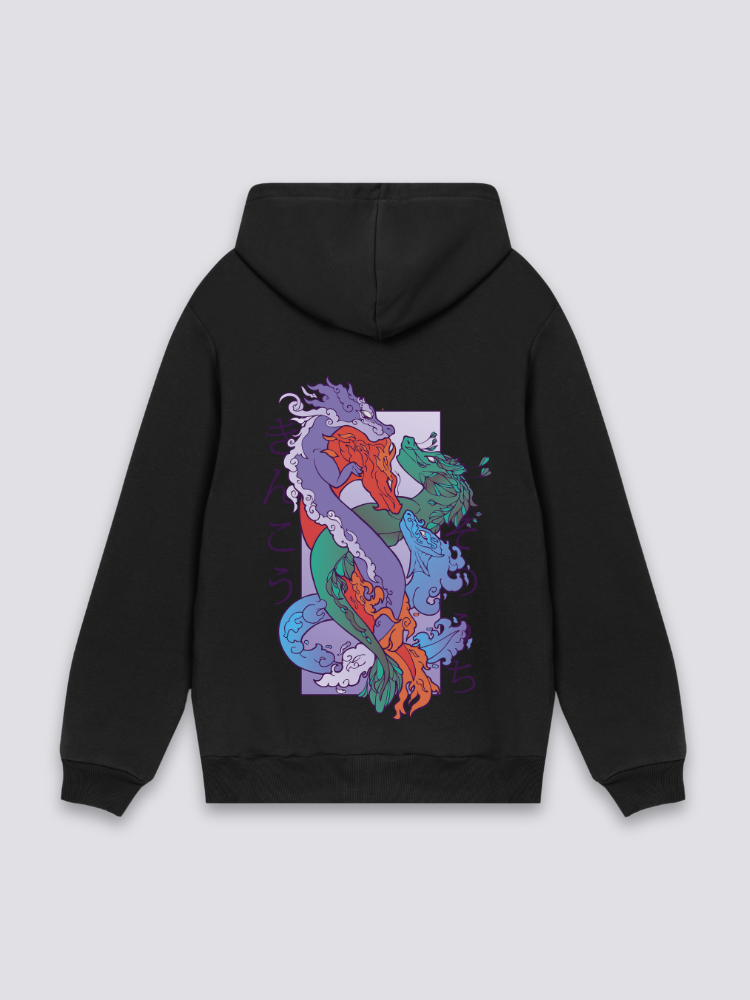 Aesthetic Japanese Hoodie - れきし — aesthetic graphic (1)