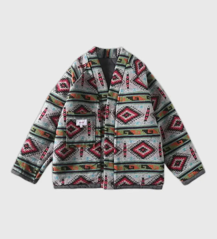 American Pattern Reversible Hanten