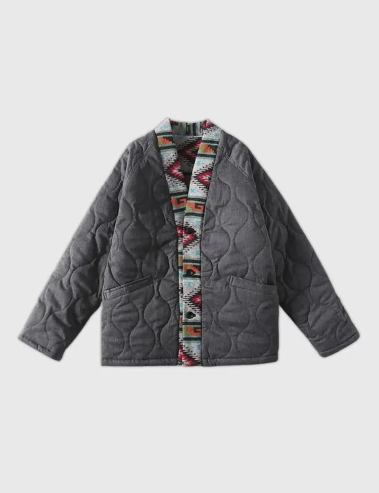 American Pattern Reversible Hanten