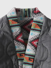 American Pattern Reversible Hanten