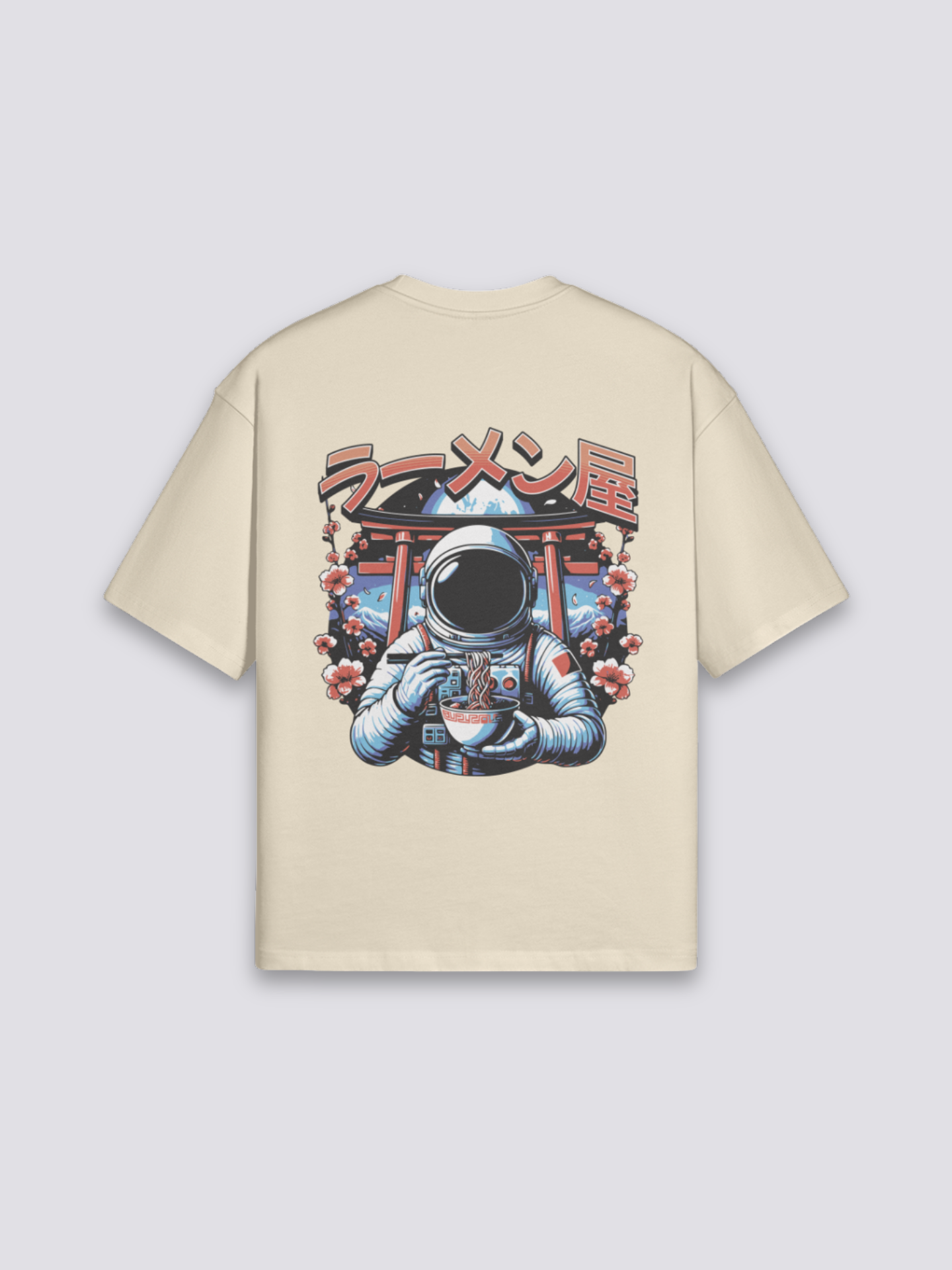 Astronaut T-Shirt - アストロノート — astronaut ramen graphic (1)