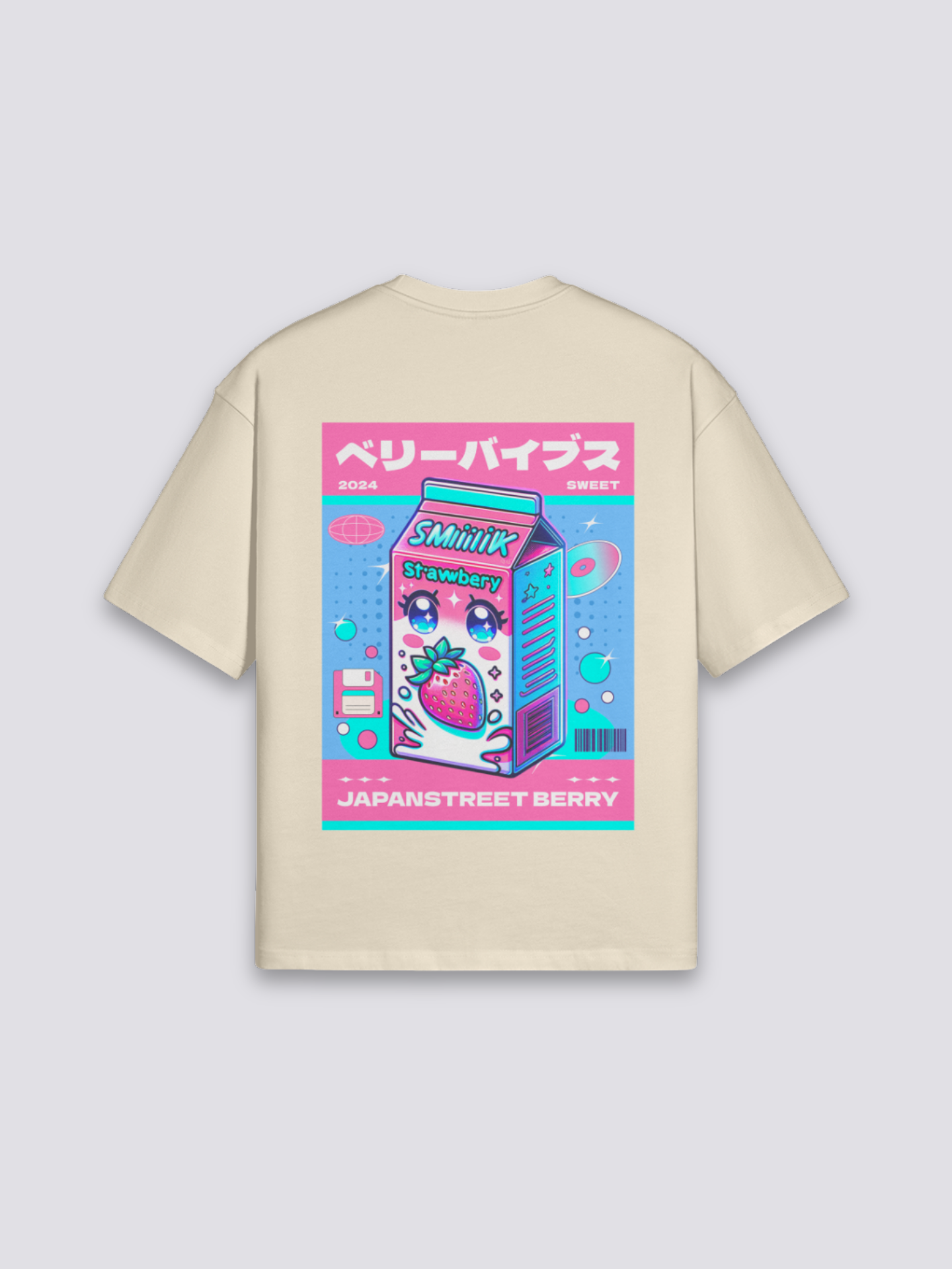 Kawaii T-Shirt - カワイイ — kawaii berry graphic (2)